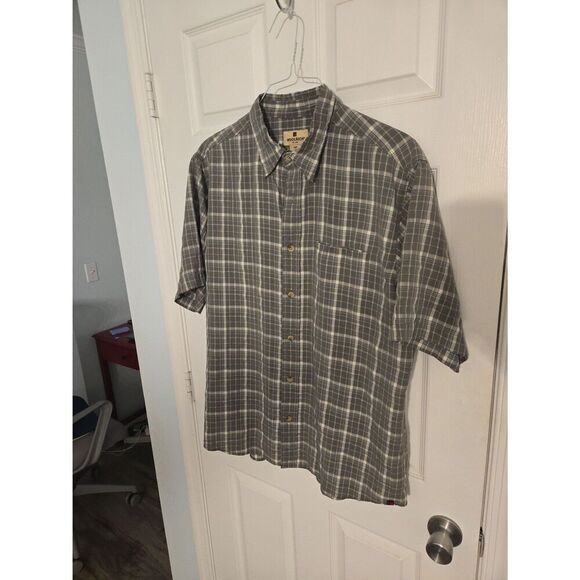 Shirt men's woolrich size large button down - Picture 1 of 5